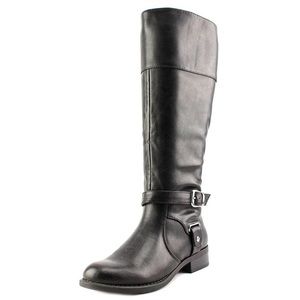 Nine West Black Fashion Zip Boots Womens Size 7